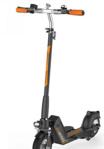 Resigilat - Trotineta electrica Airwheel Z5 Black, Viteza max. 20km/ora, Baterie LG 162,8 Wh/4.4Ah, Aplicatie pt. smartphone