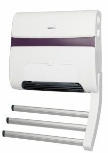 Aeroterma electrica pentru baie pentru prosop, maini si par Supra Lesto SC, 2 Trepte incalzire, Timer, Termostat