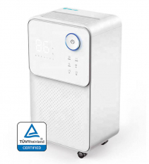 Dezumidificator AlecoAir D12 ECO,12 l /24h, WiFi, Filtru Cold Catalyst, Uscare Rufe, Display digital, Higrostat, Debit 120 mc/h
