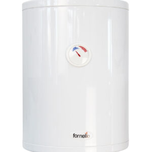 Boiler electric Fornello Titanium Plus SLIM 30 litri, 1500 watt, reglaj extern al temperaturii, emailat cu titan, diametru 360 mm, supapa de siguranta