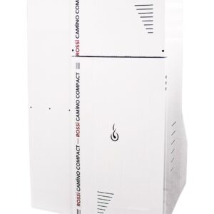 Centrala termica compacta pe peleti Fornello Rossi Camino Compact 35 kw, pompa de circulatie, vas expansiune, tiraj fortat, curatare manuala a arzatorului si a drumurilor de fum, Ecodesign, A+, cu rezervor 153 l
