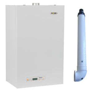 Centrala termica pe gaz conventionala MOTAN SIGMA 24 kw Erp, grup hidraulic compozit, kit evacuare inclus
