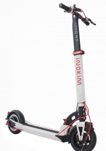 Trotineta electrica Myway Inokim Light 2 Hero White Display Viteza max. 25 km/h Putere motor 350W Baterie Li-Ion 36V/7.8Ah