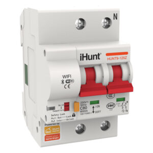 iHunt Home WIFI Smart Circuit Breaker 2P 80A - Siguranta automata inteligenta