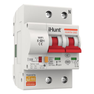 iHunt Home WIFI Smart Circuit Breaker 2P 16A - Siguranta automata inteligenta