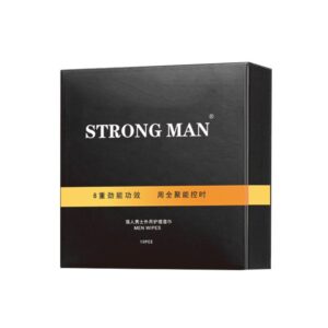 Servetele Strong Man, pentru intarzierea ejacularii, 10 buc
