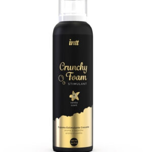 Spuma INTT Crunchy, pentru masaj erotic, cu aroma de vanilie, 150 ml