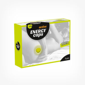 Capsule Ero Active Energy Caps Men, pentru potenta, libido si virilitate, 5 buc