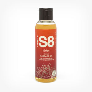 Ulei de masaj S8 Relax - Green Tea & Lilac Blossom, ceai verde si liliac, 125 ml