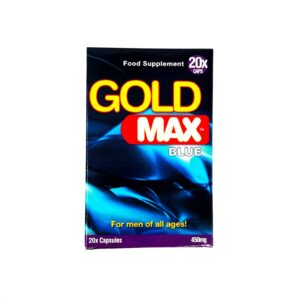 Capsule Gold max Blue, pentru potenta, erectii puternice si stimularea libidoului barbatilor, 20 buc